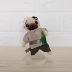 ❤️羊毛フェルト　お祭りパグちゃん④