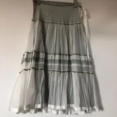 Que?クエ gasa*ガサ チュールスカート