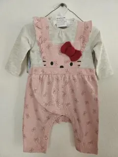新品未使用 HELLO KITTYロンパース 80サイズ