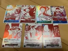 ワンピースカードトレジャー キャンペーンパック　プロモ　7種　コンプ