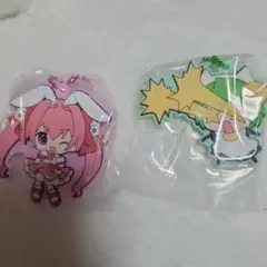 デジキャラット カプセルラバーマスコット　ガチャ　でじこ　シークレット　うさだ