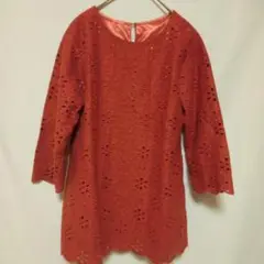 Brillage ブリアージュ　カットワークチュニック　M　新品タグ付き