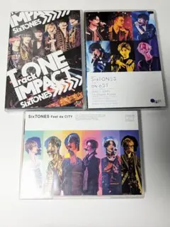 SixTONES ライブBlu-ray 通常盤 3本セット