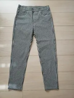 新品未使用　パンツ　ギンガムチェック　チェック