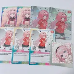 にじさんじ 周央サンゴ チップス ステッカー コレクションカード セレ女
