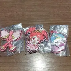 ふしぎ星のふたご姫 ラバーストラップ 3点セット