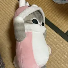 モフサンド ぬいぐるみ 約35cm ピンク・グレー