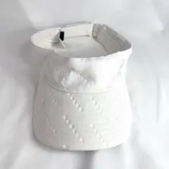 オークリー　ゴルフ サンバイザー 白
