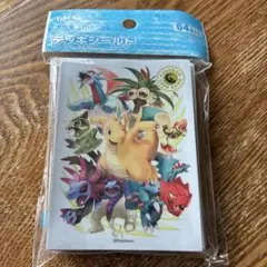 ポケカ　デッキシールド　タイプファイターズ　悪・ドラゴン・雷　3点セット デッキシールド『タイプファイターズ 悪』64枚入り【サプライ】{-}