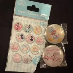 【本体未開封】ディズニー カンバッジコレクション ドナルド チップとデール