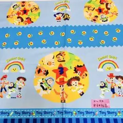 トイストーリーレトロ生地ハギレ