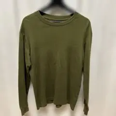 UNIQLO ユニクロ オリーブグリーン 長袖カットソー M