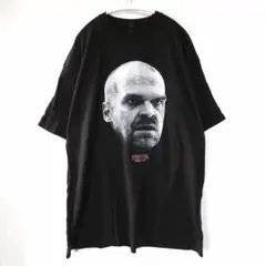 XXLサイズ ストレンジャーシングス ジムホッパー Tシャツ ブラック