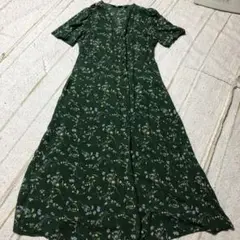 UNIQLO 花柄ロングワンピース Mサイズ
