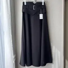 新品未使用品 INGNI ロングスカート 黒