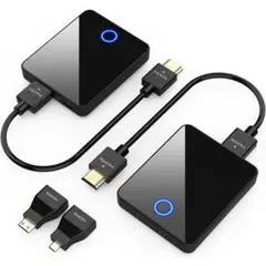 ワイヤレスHDMI送信機と受信機　4K 5Ghz/30M安定転送距離