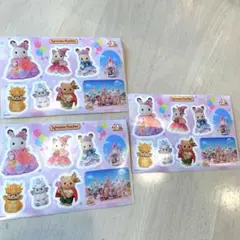 シルバニアファミリー　非売品ステッカー　シール　40周年