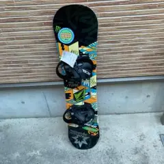 【匿名配送】 キッズ スノーボード 2点セット 110cm k2