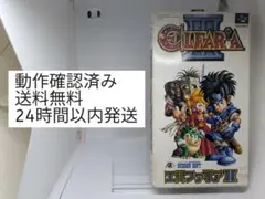 スーパーファミコン エルファリア2 箱、説明書付き (送料無料)