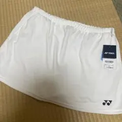 YONEX ホワイト テニススカート