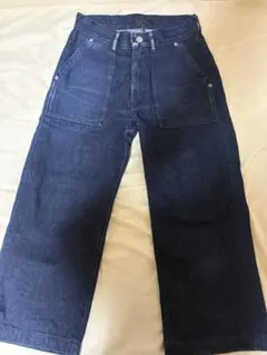 Polo Ralph Lauren 濃紺 ワイドレッグデニム