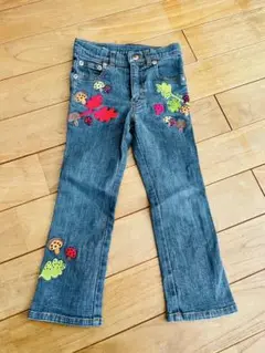 ソニアリキエル　 刺繍　デニム　パンツ 100cm ズボン