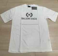 BALENCIAGA ロゴ Tシャツ ホワイト