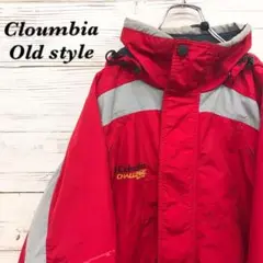《希少》Colombia コロンビア☆ナイロンジャケット M レッド NJ159