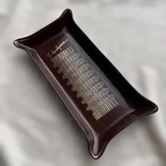 レザートレイ　ペン入れ 小物入れ　レトロ