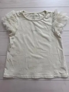 Anyfam チュール袖Tシャツ　120cm