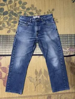 Levi's 505ブルーストレートジーンズ ヴィンテージデニム ブルーデニム