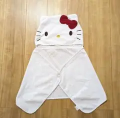 【ハローキティ フード付きタオル】