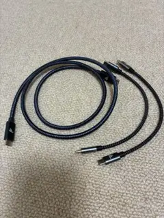 大きく値下　RAMPOW USB TypeC高耐久ケーブル3本