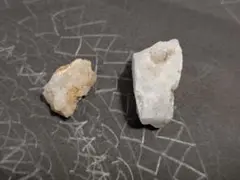 1 国産 南伊豆 水晶 銀黒 金銀鉱 ザラメ水晶 カクタス水晶