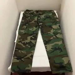 新品 YMCLKY パンツ ウッドランドカモ ミリタリー BDUパンツ カモフラ