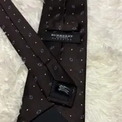 【美品】Burberry London ネクタイ日本製 三陽商会製シルク100％