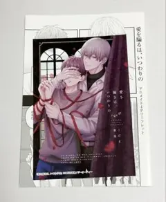 愛を騙るは、いつわりの　こだま翠果　アニメイト特典　リーフレット