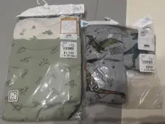 恐竜柄 キッズ下着セット 120cm