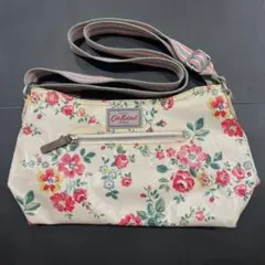キャスキットソン　花柄ショルダーバッグ
