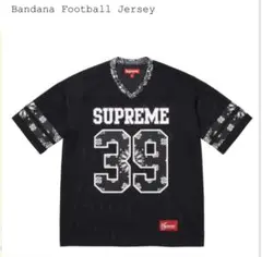 Supreme Bandana Football Jersey "Black
