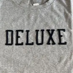 DELUXE デラックス グレー Tシャツ