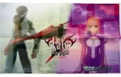 サンパン FGO fate 衛宮士郎&エミヤ　スリーブプレイマット 未開封 Fate UBW プレイマット&スリーブ 衛宮士郎 エミヤ フェイト