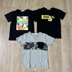 スリップスリップ☆Tシャツ☆3枚☆100cm