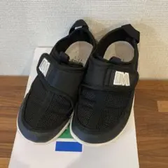 美品 イフミー ウォーターシューズ サンダル 17.5cm ブラック 水陸両用