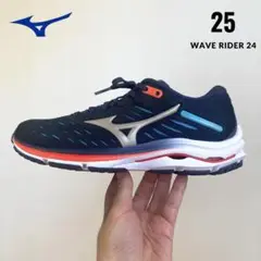 ✨美品✨ミズノ ウェーブ ライダー 24／マラソン ランニング 日本ブランド