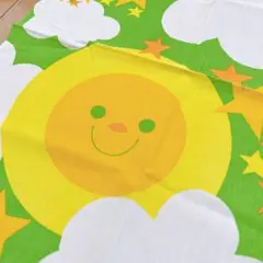 ヴィンテージファブリック　月と星