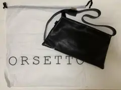 ORSETTO オルセット ワンハンドルショルダーバッグ ブラック
