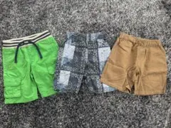 OLD NAVY 、他　ハーフパンツ100 3点セット