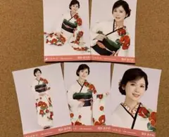 筒井あやめ ✨ 20th Anniversary 成人式 生写真 5種 コンプ
