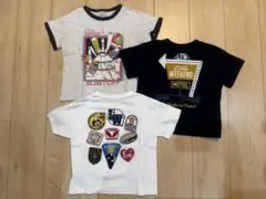 リトルウィークエンド　Tシャツ3点セット　110 ワッペン　刺繍